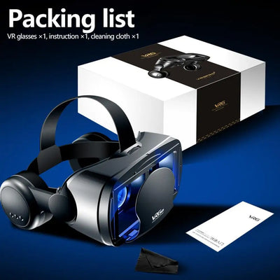 Original VRG PRO 3D VR Gglasses Virtual Reality 3D Glasses Full Screen Visual Wide-Angle VR Glasses For Smartphone