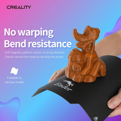 Creality Official Ender 3 Bed Ultra-Flexible Removable Magnetic Removable Build Surface Hotbed Cover Print Platform Kit