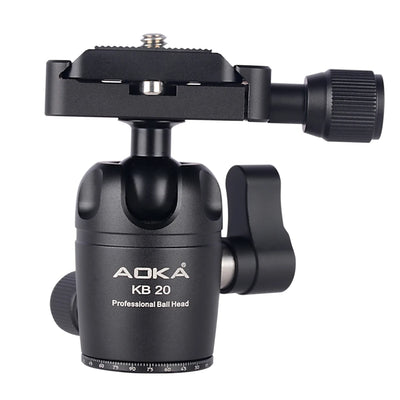 AOKA CMP163CL 578g Max Loading 2.5kgs Professional Fashional Outdoor Travel Lightweight  Mini Carbon Fiber Tripod for Camera