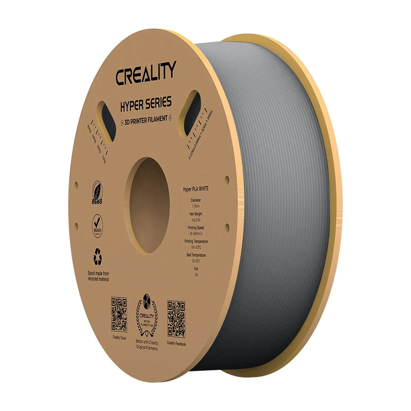 Creality Hyper PLA  Filament 1.75mm High Fluidity High Speed 3D Printing Material Stable Extrusion Spool Dimensional 1KG