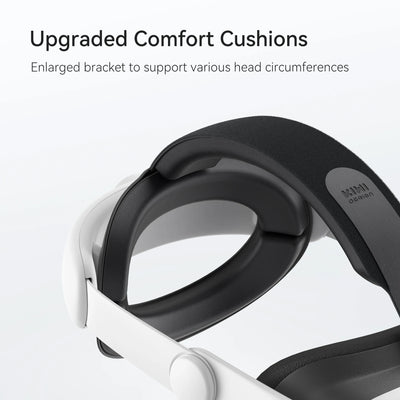 KIWI design Comfort Head Strap Compatible with Quest 3/Quest 3S Adjustable Elite Strap Replacement