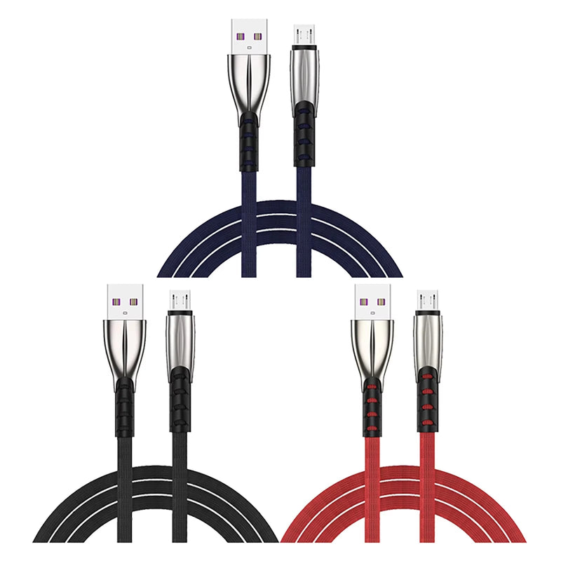 2.4A USB Micro Cable Fast Charge Data Cable for Samsung Huawei Xiaomi Tablet Android Mobile Phone USB Charging Cord