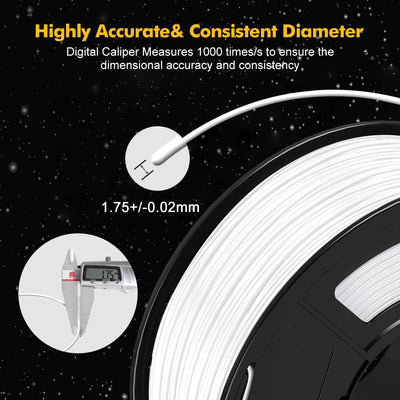 SUNLU PETG 3D Filament 1KG 3 Rolls 1.75mm +/-0.02MM 3D Printing Filament Neatly Wound Filament Vacuum Packing Fast Shipping