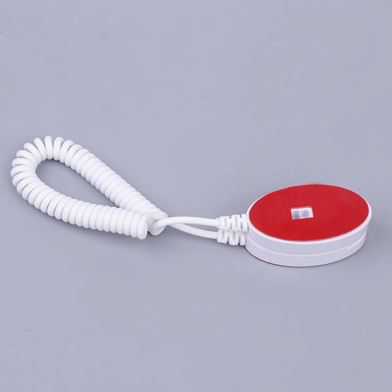 1 Pcs Mobile Phone Retractable Cable With Adhesive Hook Remote Remote Remote Control -lost Rope Tether for Mobile Remote