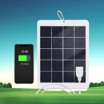 3W 5V Portable Solar Panel USB Mobile Phone Charging Panel Battery Charger For Power Bank Phone Outdoor Camping