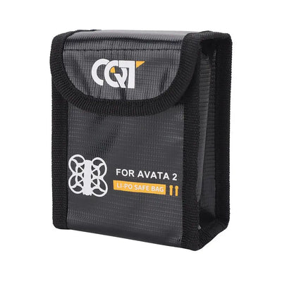 For DJI Avata 2 Traversal Machine Battery Explosion-proof Flame-retardant Protection Safety Bag Fire-proof Bag Storage Batt U3E1