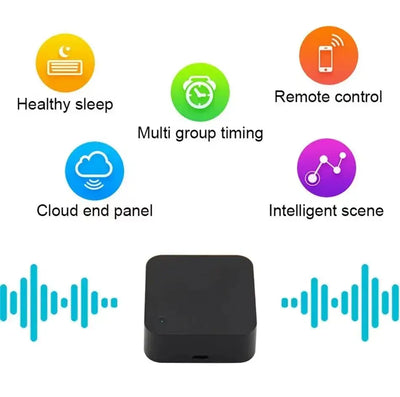 Zigbee WiFi Remote Control Universal Infrared Tuya Smart Home Remote Controller for TV DVD Works For Google Home