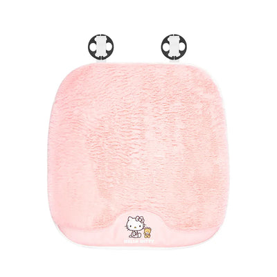 Kawaii Sanrio Hello Kittys Car Seat Cover Cartoon Animation Kt Cat Winter Warm Plush Cushion Protection Mat Car Accessories Gift