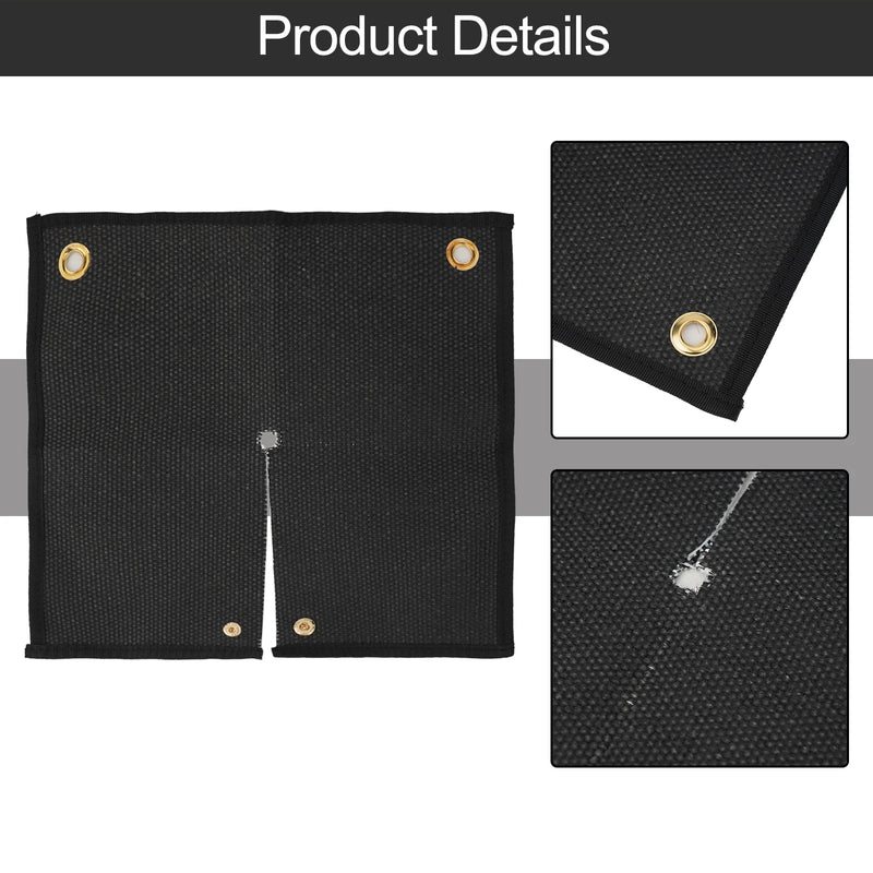 For Fire Protection Heat Resistant Blanket Fireproof Welding Mat Flame Retardant Fabric Heavy Duty Carbon Fiber