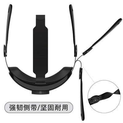 Replaceable Head Strap for Meta Quest 3 VR Headset Improve Comfort Adjustable Head Strap for Meta Oculus Quest 3 Accessories