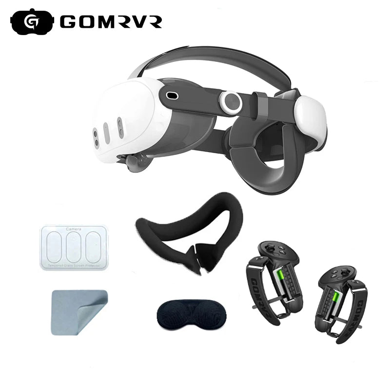 GOMRVR Head Strap for Meta Quest 3 Replace Elite Head strap Adjustable Comfortable Head Strap for Oculus Quest 3 Accessories