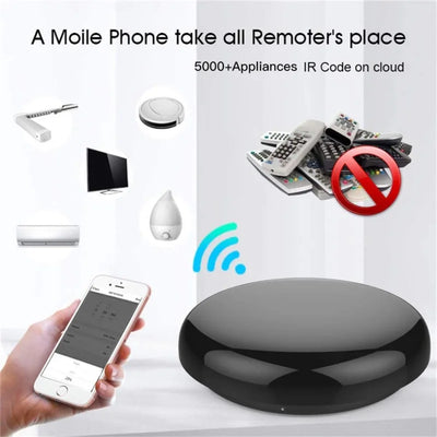 WiFi IR Control Hub Wireless Remote Control Via Smartlife Tuya APP Smart Home Blaster Infrared Work With Google Alexa Home