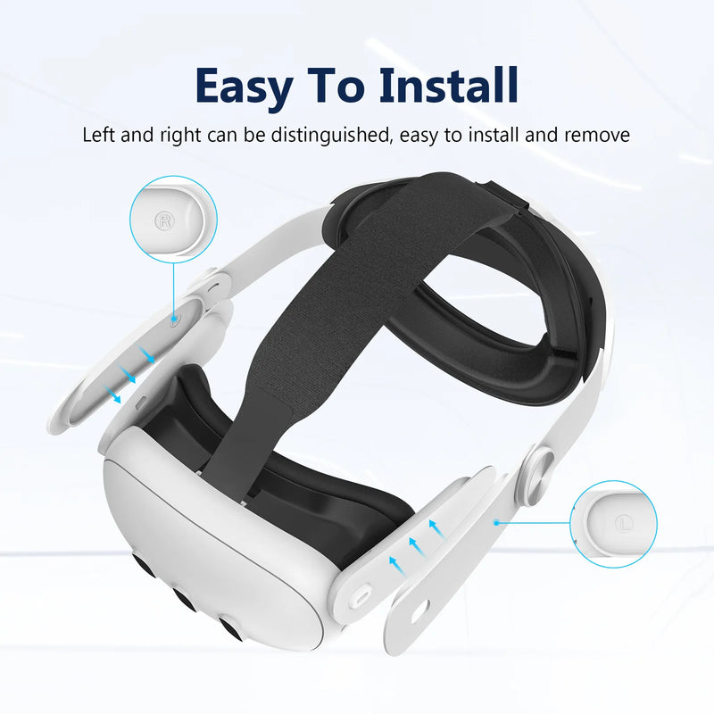 Head Strap for Meta Quest 3 Head Strap Upgrades Elite Strap Alternative Head Strap For Oculus Quest 3 VR Accessories