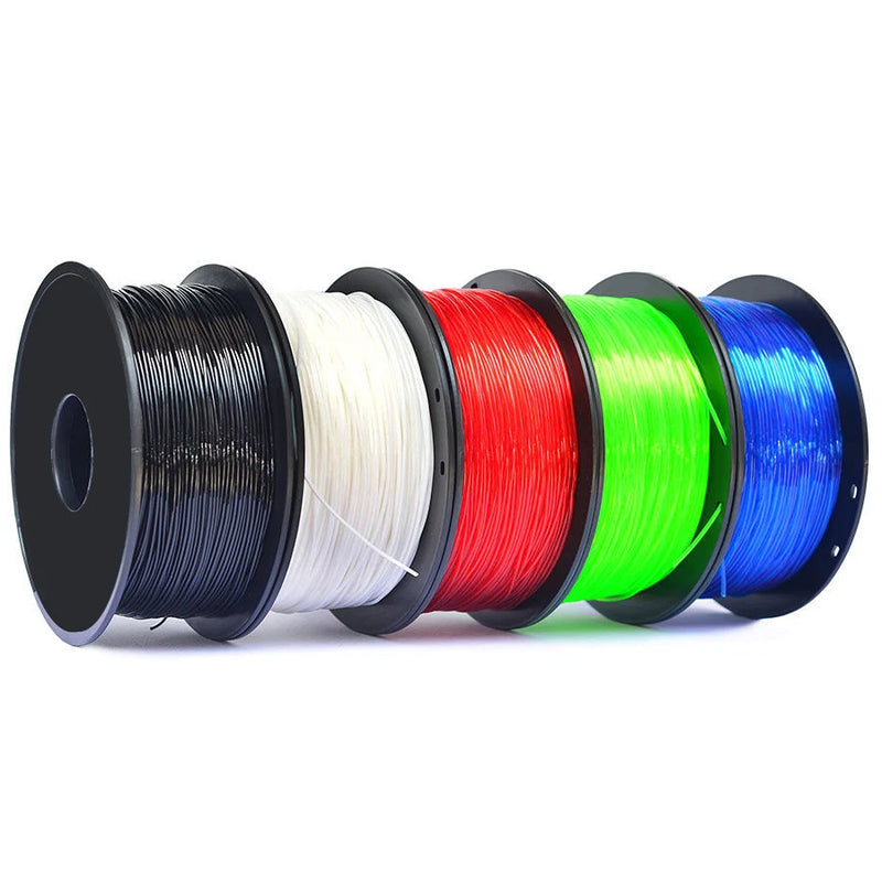 TPU 3D Printer Flexible Filament  250g 1.75mm Length 80M