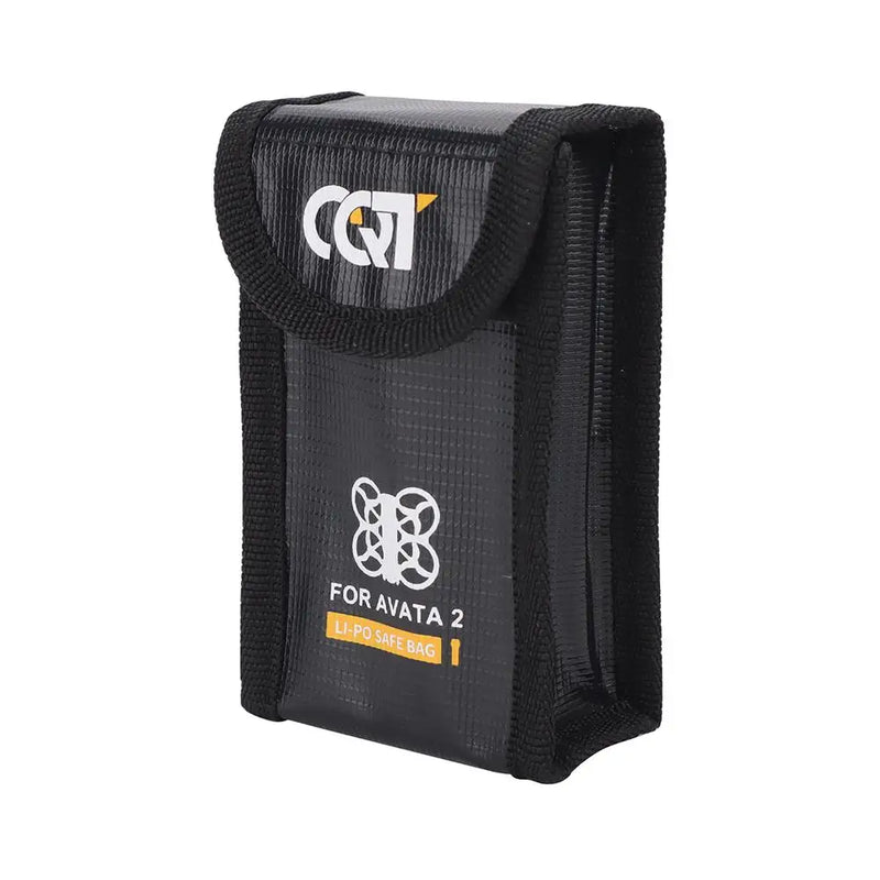 For DJI Avata 2 Traversal Machine Battery Explosion-proof Flame-retardant Protection Safety Bag Fire-proof Bag Storage Batt U3E1