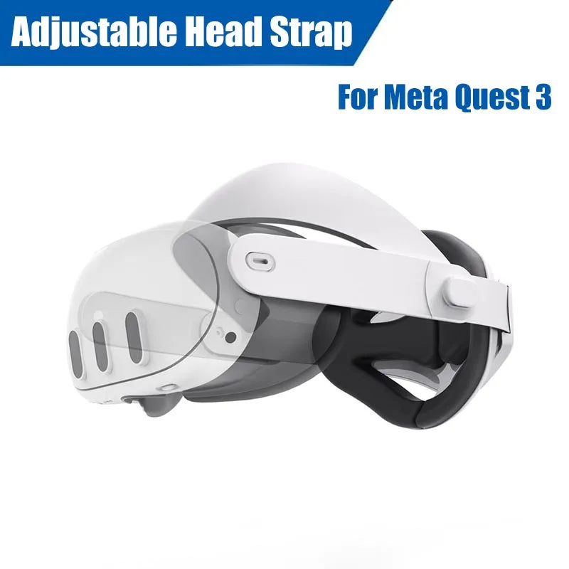 Head Strap for Meta Quest 3 VR Headset Adjustable Elite Strap Replacement for Meta Quest 3 Accessories