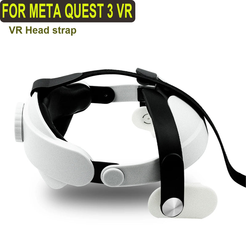 Adjustable Headband for Meta Quest 3 Head Strap Upgrades Elite Comfort-Virtual HeadWear for Quest 3 VR Accessories