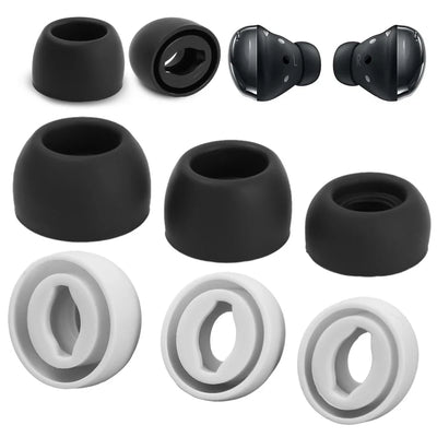 1/2/3Pairs Replacement Ear Tips Silicone Ear Cap For Samsung Galaxy Buds Pro Wireless Earbuds Earplug Reusable Eartips S M L