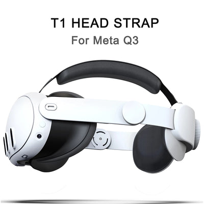 HUANDAI Design For Meta Quest 3/Oculus Quest 3S Elite Strap Adjustable Head Strap