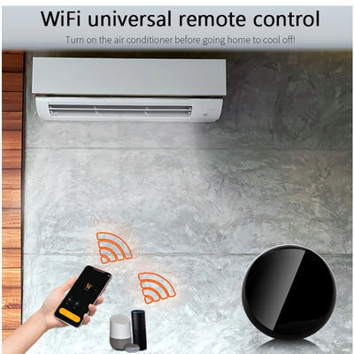 WiFi IR Control Hub Wireless Remote Control Via Smartlife Tuya APP Smart Home Blaster Infrared Work With Google Alexa Home