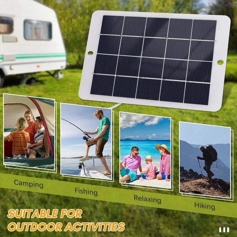 3W 5V Portable Solar Panel USB Mobile Phone Charging Panel Battery Charger For Power Bank Phone Outdoor Camping