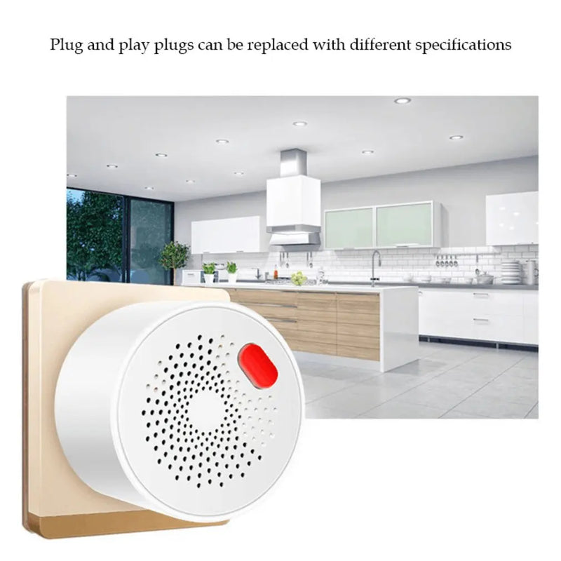 Smart Home Wifi Natural Gas Sensor Combustible Household Smart LPG Gas Leakage Alarm Detector Fire Security Protection